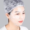 100 sheets of vinyl face pack moisture protection mask pack sheet, face cover face pack moisturizing pack skin vinyl mask pack 10ea