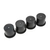 4 Cup Holders Plastic Pocket Recessed Insert for Boat RV