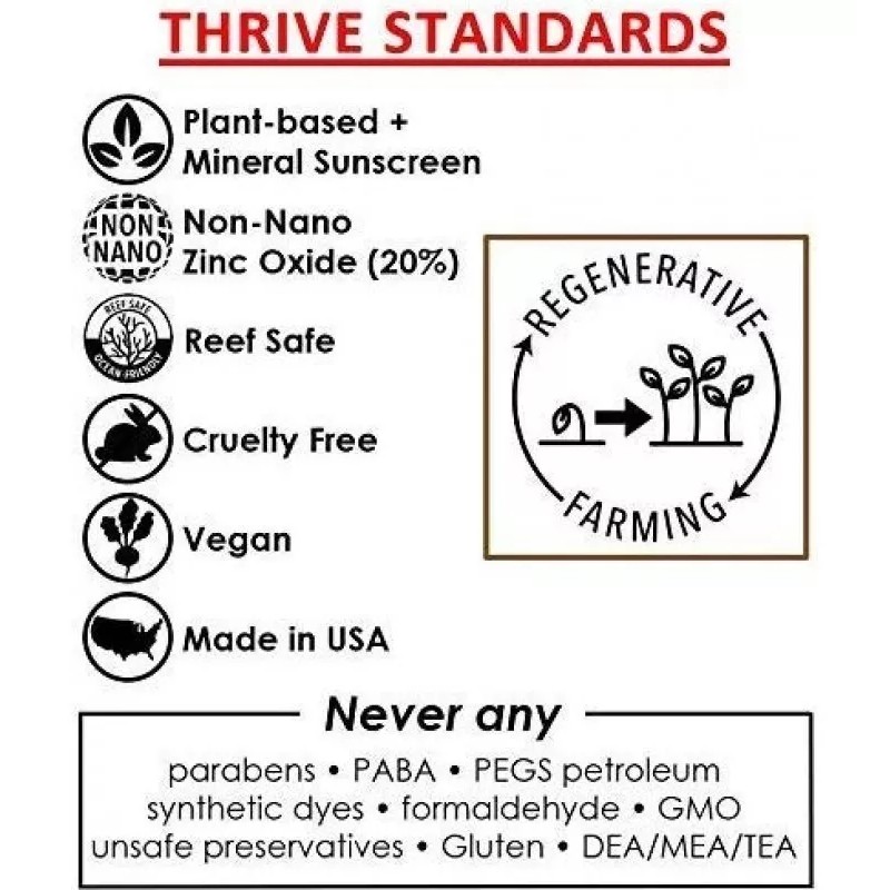 Thrive Protector Solar Mineral Corporal Thrive Spf 50 Vegano 115