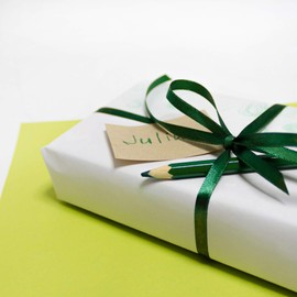 Dark Green Ribbon 1/4 Inches 36 Yards Satin Roll Perfect for Scrapbooking, Art, Wedding, Wreath, Baby Shower, Packing Birthday, Wrapping Christmas Gifts