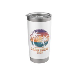 Cabo Crew Mexico Cabo Crew 2025 Cabo Vacation Group 2025 Stainless Steel Insulated Tumbler