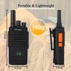PTTalky FR2 Plus Walkie Talkies Long Range, Portable 2 Way