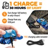 Foxelli Rechargeable LED Headlamp - Super Bright, Lightweight, and Comfortable