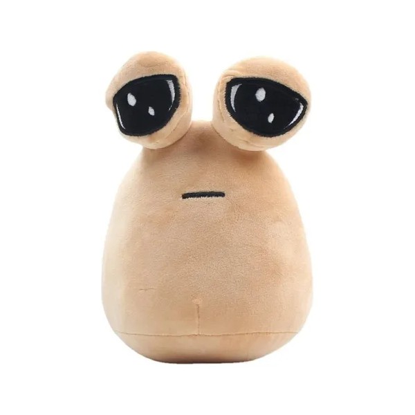 Peluche Pou Triste De 22cm Emoticon Alien Sin Sentimientos Color