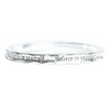 equilibrium Silver Plated Bangle - Believe In Yourself