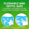 Scrubbing Bubbles Flushable Toilet Bowl Wand Cleaner Refills, Fresh Brush