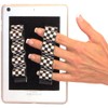 LAZY-HANDS 4-Loop Grips (x2 Grips) for e-Readers - XL (Black