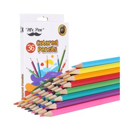 Mr. Pen- Colored Pencils, 36 Pack, Colorful, Soft Core, Color Pencils for Adult Coloring Book and Drawing