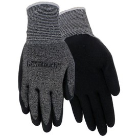 Red Steer A201L/XL Powertouch Natural Rubber Palm Dipped Glove, Brown, Large/Extra Large