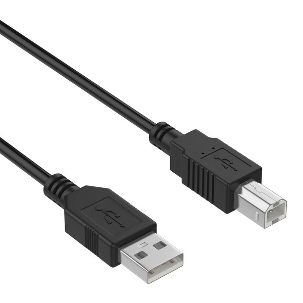 PwrON 6ft to Computer USB MIDI Cable PC Laptop Data
