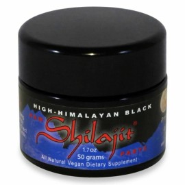 Omica Organics High-Himalayan Black Shilajit, Raw Paste/Resin ~ Omica Organics (2 oz / 60 g)