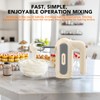 Hand Mixer Electric, 5-Speed Small Handheld Mixer, 1* Whisk, 2*