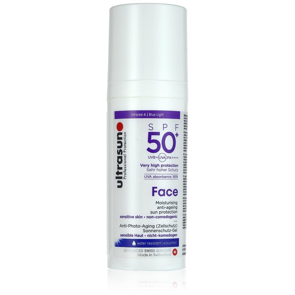 ultrasun Face Anti-Ageing Sun Protection SPF50+, 50 ml