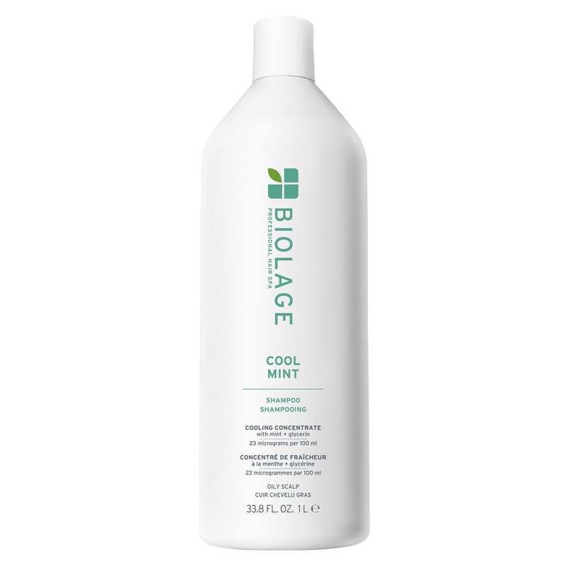 BIOLAGE Scalpsync Cooling Mint Shampoo For Oily Scalp, 33.8 Fl.