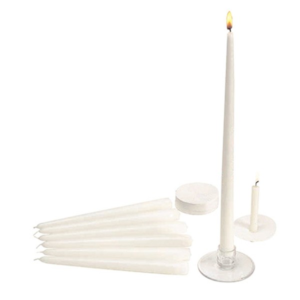 Candlelight Service Kit with Congregational, Pastor and Usher Candles, Box of 50