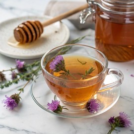 FullChea - Milk Thistle Tea Bags, 100 Count - Natural Liver Support & Detox - Premium Milk Thistle Seed - Caffeine-free Herbal Tea