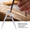Wing Divider Gauge Compass Carbon Steel Adjustable Angle Scribing Tool