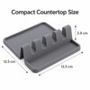 Silicone Spoon Rest for Kitchen Countertops – Non-Slip Utensil Holder