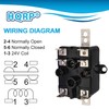 HQRP Enclosed General Purpose Fan Relay Replacement Compatible with Heating/Cooling