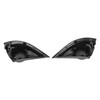 2pcs Door Pillar Tweeter Cover Trim Car Adaptations Replacement for