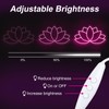 Lotus Flower Neon Sign for Yoga Studio Meditation Room Boho