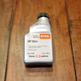 STIHL NEW Genuine STIHL (3) 2.5 Gal HP Ultra 2-Cycle SYNTHETIC Engine Oil 6.4 fl oz