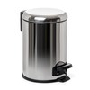 TATAY Cosmetic Bin with Stainless Steel Pedal, 3L Capacity, Removable