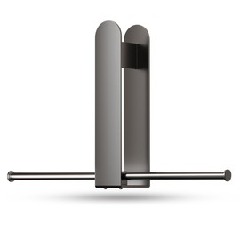 NPFVKSA Hanger Stacker，Hanger Storage，Stacker For Closet Laundry Room，Hangers Organizer， Hanger Storage Rack Holder For Washing Machine Closet Laundry Room Organization (dark grey)