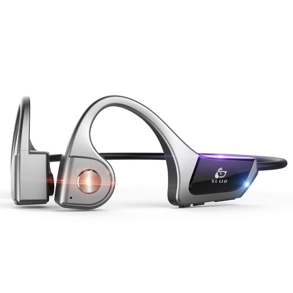 SLuB Bluetooth Earphones, Bone Conduction, Headphones, Bluetooth 5.0, Open Type,