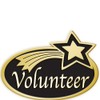 Volunteer Pin, Volunteer Corporate Lapel Pin Button
