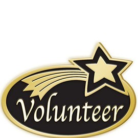 Volunteer Pin, Volunteer Corporate Lapel Pin Button