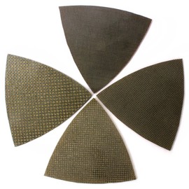 Z-Lion Diamond Triangular Sanding Pads for Oscillating Tools(4 Pcs/lot)