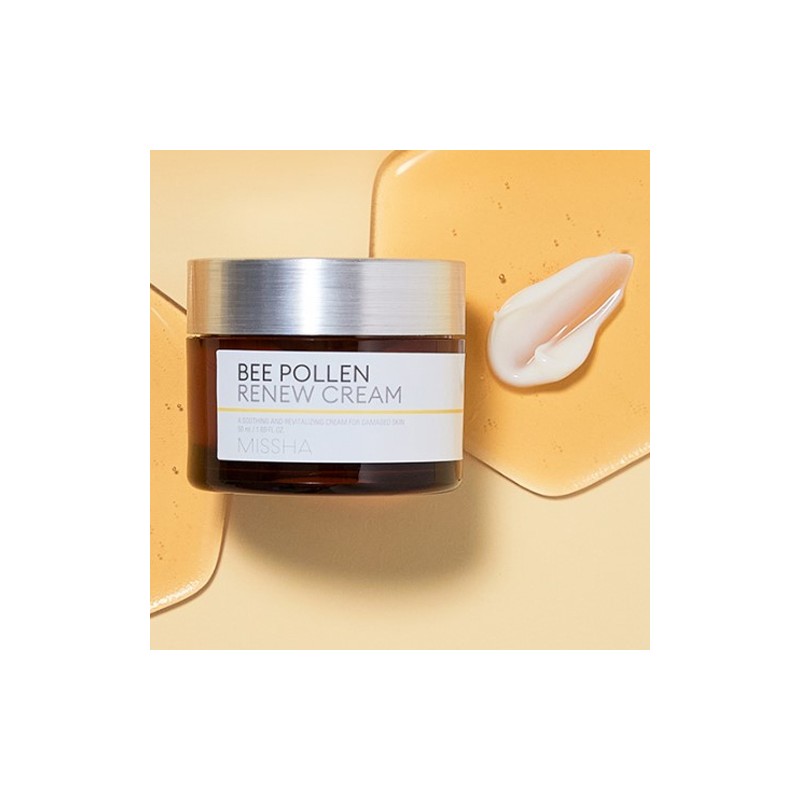 미샤 비폴렌 리뉴 크림, 50ml, 1개 Missha Bee Pollen Renew