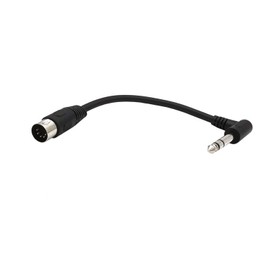 INNO8 MIDI Din 5Pin Male to 6.35mm (1/4 Inch) Male TRS Electric Piano Guitar Stereo Audio Cable - 0.2m