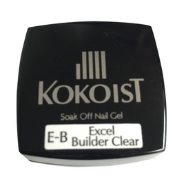 Kokoist Soak Off Clear Gel Excel Builder, 0.1 oz (4 g)