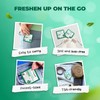 LA Fresh DEET Free Natural Mosquito Repellent Wipes - Long