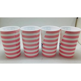 Red Bull Set of 4 Red Bull Energy Drink Plastic Reusable cup- (New)
