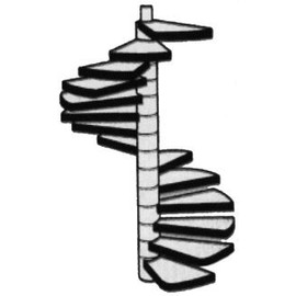 STAS-48 O Custom Spiral Staircase PLS90947