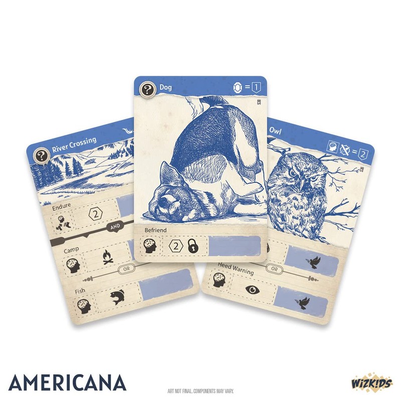 Americana - A Wilderness Exploration Board Game