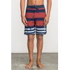RVCA Big Boys' Eastern Swim Trunk, Red/White/Blue, 26