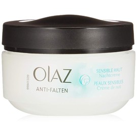 Olaz Anti-Falten Sensitive Nachtcreme Tiegel, 50 ml