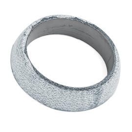 ACROPIX Car Header Downspout Exhaust Pipe Donut Gasket 65mm Inner Diameter Gray 1pcs
