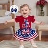 Engofs My First 4th of July Baby Girl Outfits Short