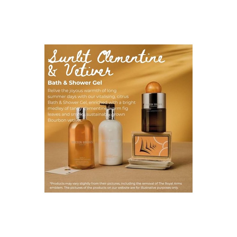Molton Brown Sunlit Clementine & Vetiver Bath and Shower Gel