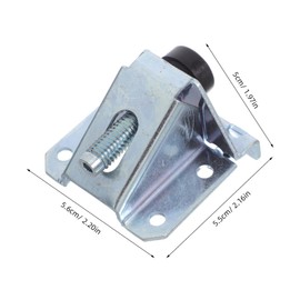 WOONEKY 4pcs Heavy Duty Adjustable Furniture Legs Sidemount Leveling Feet for Cabinets Tables Chairs with Height and Wobble Stability