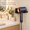 Wall Mounted Hair Dryer Holder for Bathroom – Space-Saving Organizer
