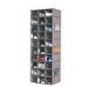 coastal rose Hanging Shoe Closet Organizer, 30 Sections Hanging Closet