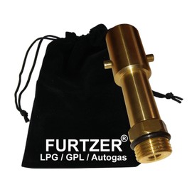Furtzer LPG GPL Car Gas Tank Adapter M22 Bayonet Long Adapter with Fabric Bag by