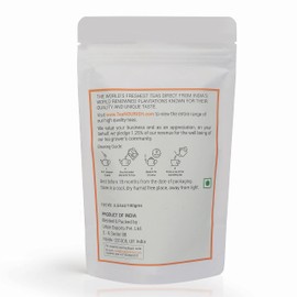 TeaNOURISH Earl Grey Black Tea | Assam Loose Leaf Black Tea Enriched with Natural Bergamot Extract | Full Bodied with Citrusy Notes | 100% NATURAL INGREDIENTS - 3.53oz/100g