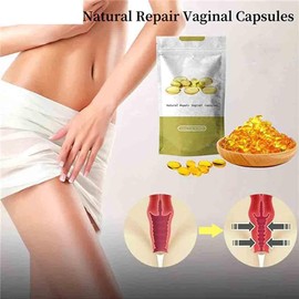 Instant Anti-Itch Detox Products, Capsulas, Firming Repair & Pink and Tender Natural Capsules, Stay Clear & Fresh (8Bag)